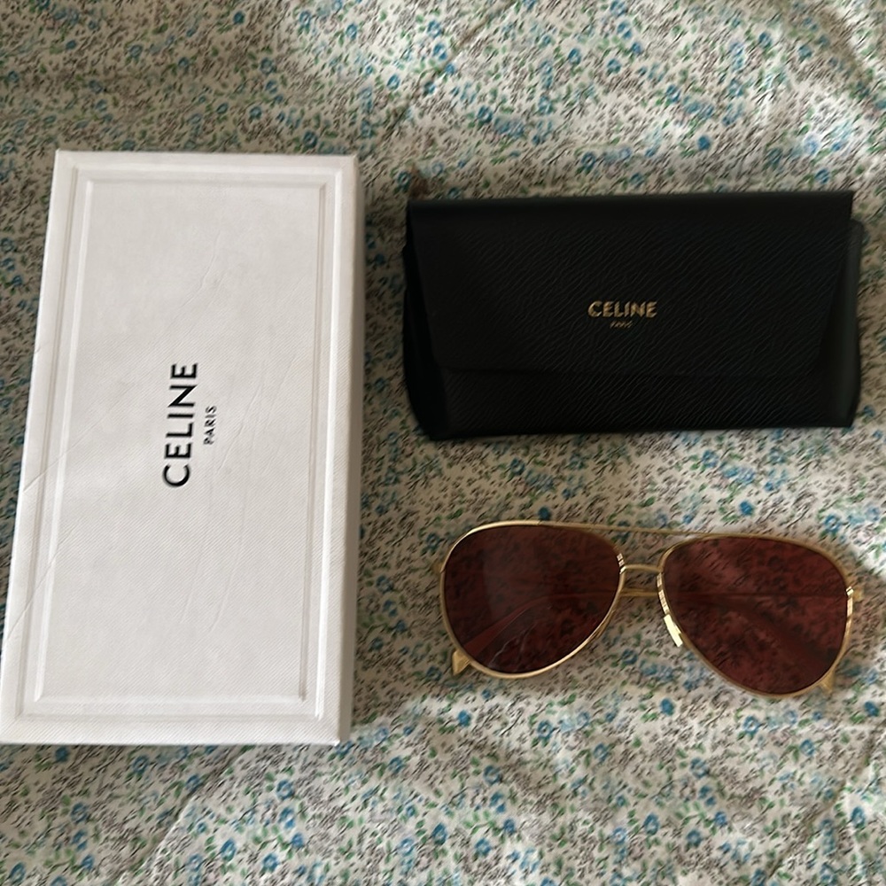CELINE aviator sunglasses - Picture 2 of 2